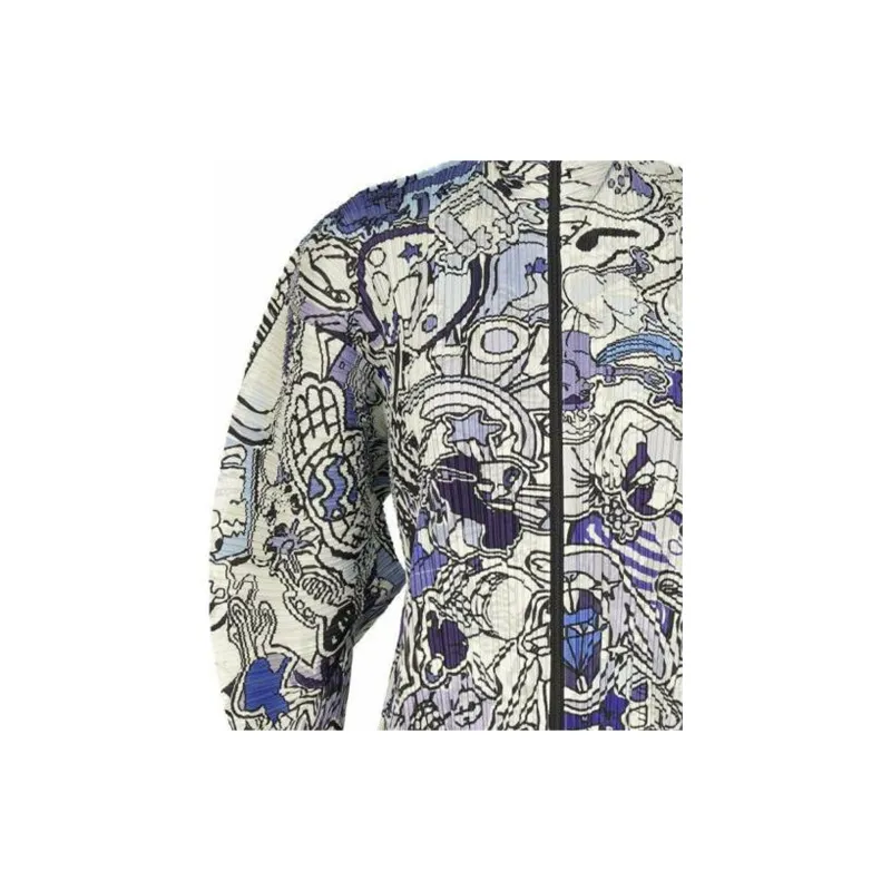 PLEATS PLEASE ISSEY MIYAKE Jackets Women's Blue-4
