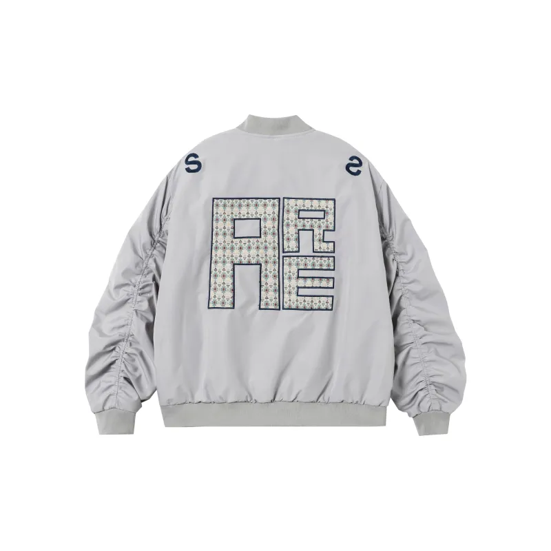 PAZZO Heavy Industry Embroidered Pilot Coach Jacket Unisex-9