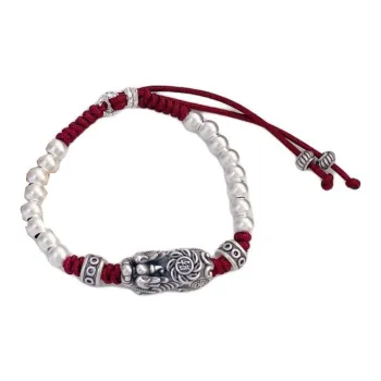U state S999 Fine Silver Bracelets Unisex
