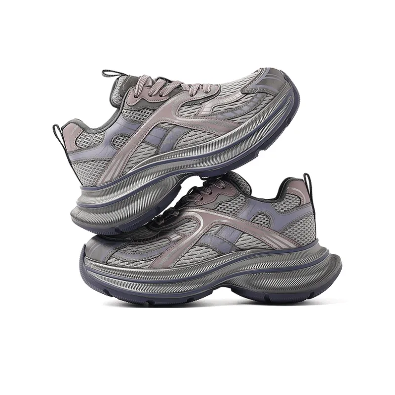 BURGELY Lightweight Warm Low-Top Chunky Sneakers Women's-17
