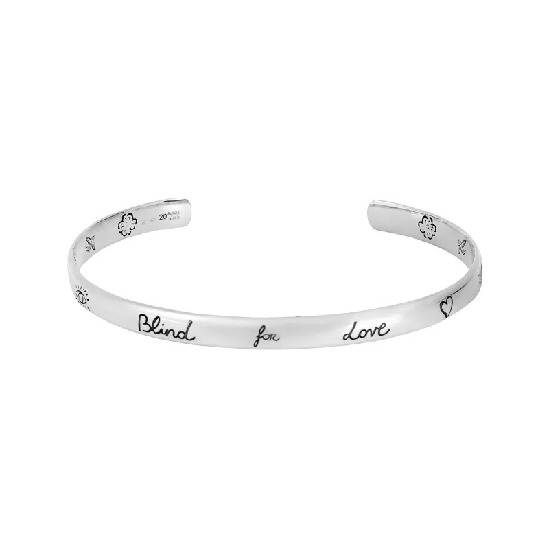 GUCCI Blind for Love Bracelet - POIZON GUCCI Blind for Love Bracelet - POIZON