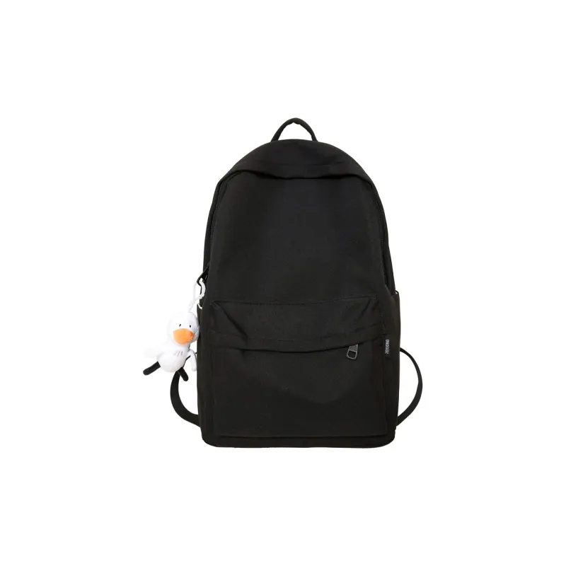 Villelon Nylon Backpack Unisex Black/White/Blue/Pink-20