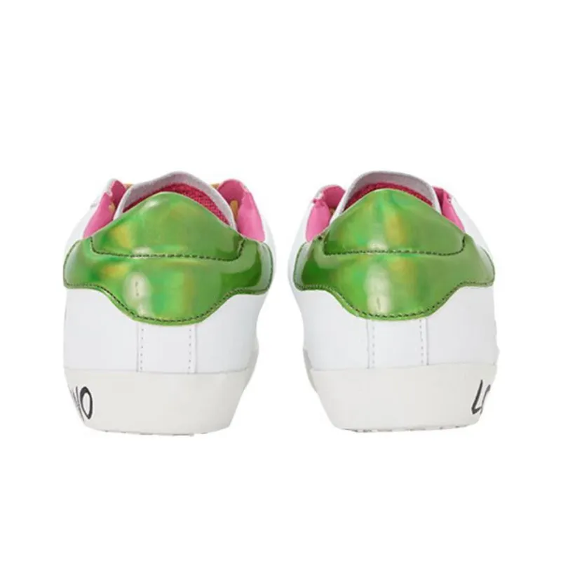 LOVE MOSCHINO Low Top Skateboard Shoes Women's White-3