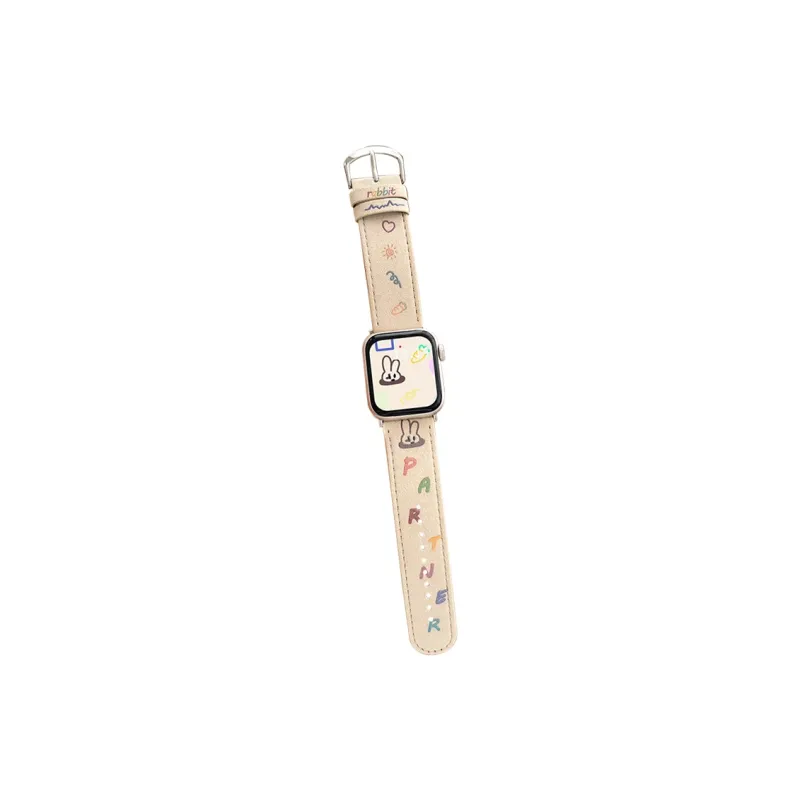 MSSM Watch Band Apple Compatibility Leather Material-2