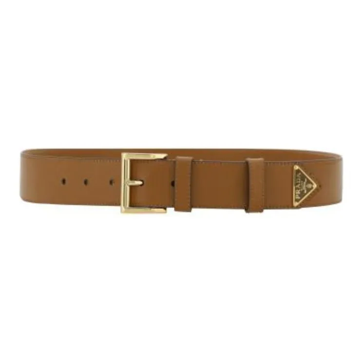PRADA Leather Belts Women's Brown -0