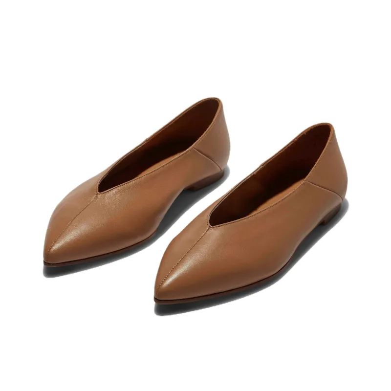 Aeyde Moa Casual Single Shoes Women's Brown-2