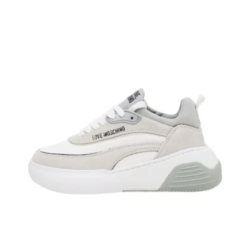 LOVE MOSCHINO Low Top Casual Shoes Women's Gray
