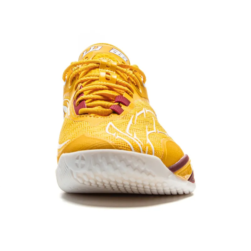 LiNing Flash Strike 11 Supportive And Elastic Low Top Basketball Shoes Men's Yellow-5