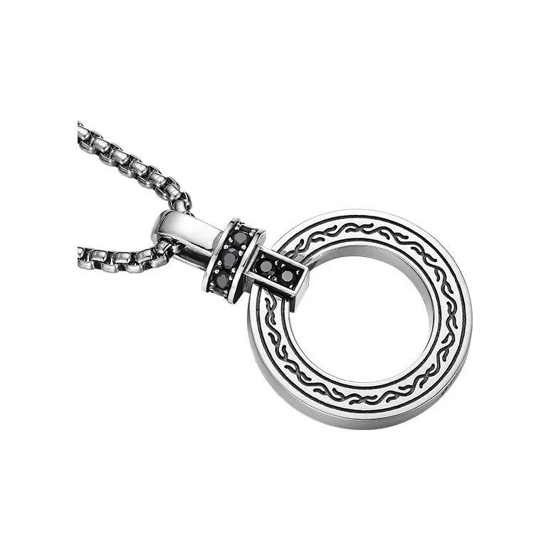 MYSH 925 Sterling Silver Necklaces Men's-2