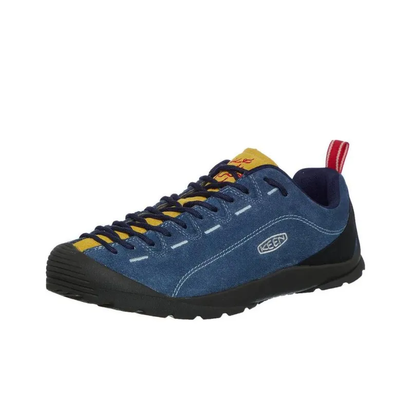 Keen Jasper Outdoor Shoes Men Low Top Yellow/Blue-8