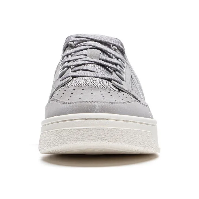 LiNing Badfive Anti-Slip Wear-Resistant Low-Top Skateboard Shoes Men's Gray-3