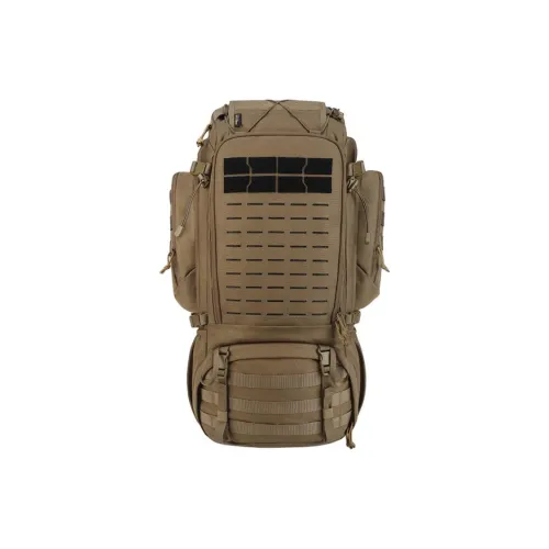MARDINGTOP Green Faced Beast 7 Day 60L DuPont Waterproof Fabric Backpack Unisex Khaki/Black