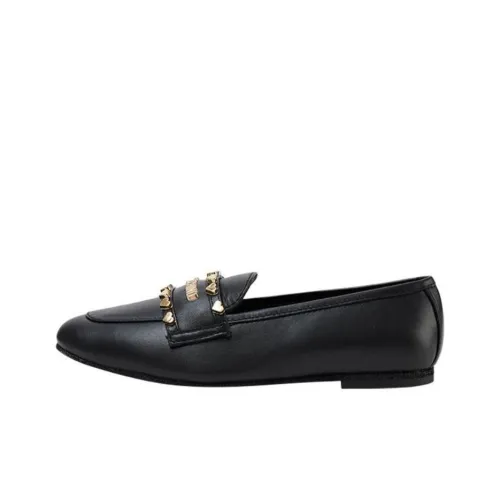 LOVE MOSCHINO Love Loafers Women's Black