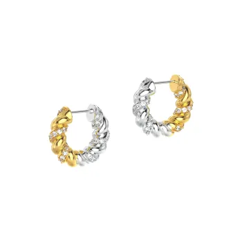 Mistova JEWELRY Eco Friendly Gold Plated Copper Knot Wrapped Gemstone Earrings Women's