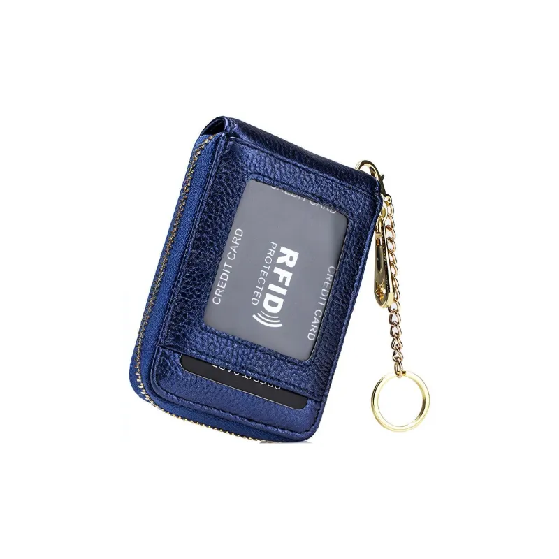 HAWA Cow Leather Card Holder Small Size Unisex Multicolor-9