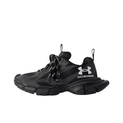 Under Armour x Balenciaga 3XL Low Top Casual shoes history Women's Black