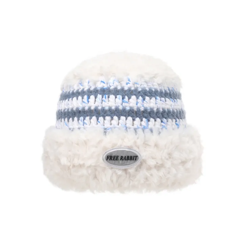 FREE RABBITⅡ Essential Fluffy For Fall And Winter Beanies Unisex-15