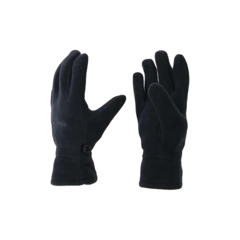 Columbia Wool, Polyester, Rubber Knit Gloves Unisex Black-0