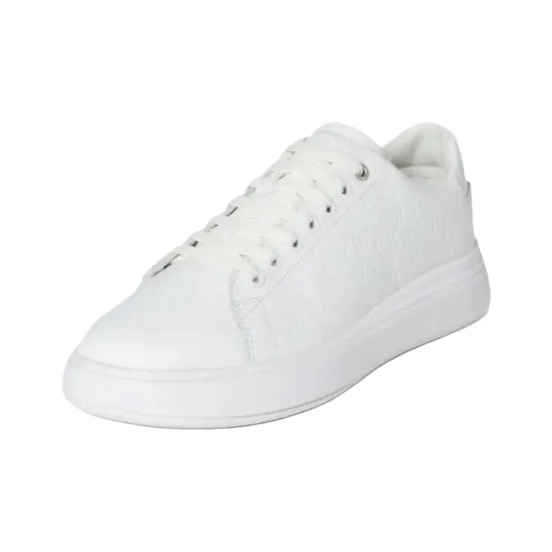 CALVIN KLEIN Low Top Skateboard Shoes Women's White-2