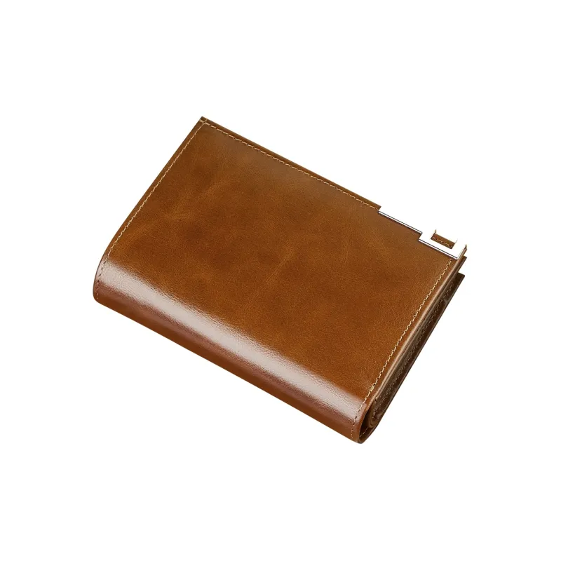 WilliamPOLO Cow Leather Wallet Men's Multicolor-3