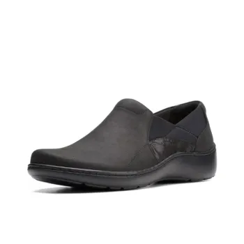 Clarks Casual Single Shoes Women's Black Narrow Fit