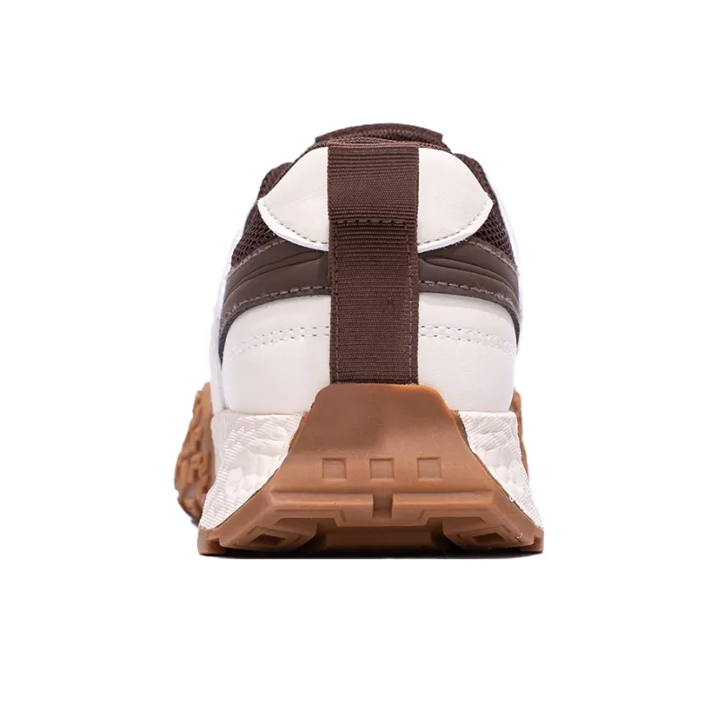 La Chapelle Cushioning Wear Resistant Low Top Casual Shoes Women's Coffee-3