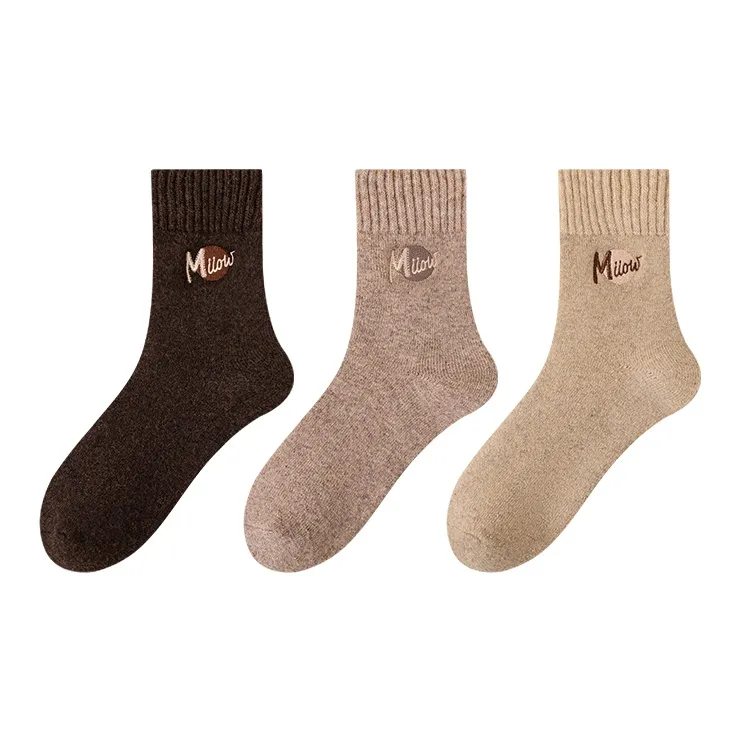 MIIOW Mid Calf Socks Unisex 3 Pack-48