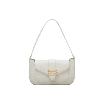 Brother Is Really Good Cow Leather One Shoulder Handbags Small Size Women's White/Brown/Black