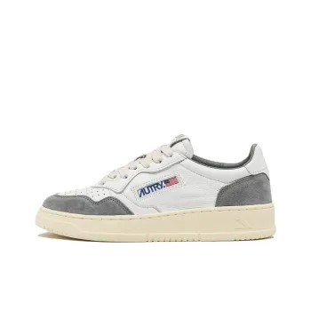 AUTRY Medalist Anti Slip Wear Resistant Low Top Skateboard Shoes Women's White Gray