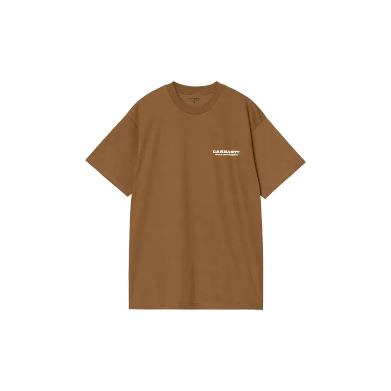 Carhartt WIP FW24 S/S Runaway T Shirt T Shirt Unisex Brown-1