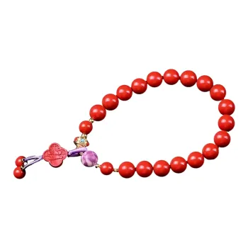 Stone On The Line Cinnabar Bracelets Women's