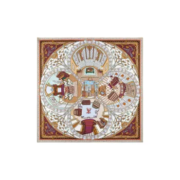 LOUIS VUITTON Maison De Famille Square 90