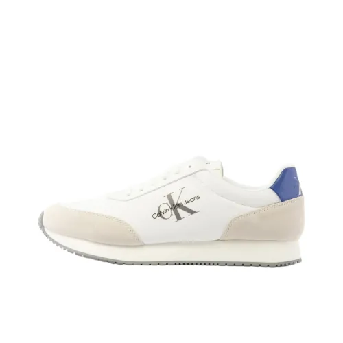 CKJ CALVIN KLEIN JEANS Low Top Casual Shoes Men's White