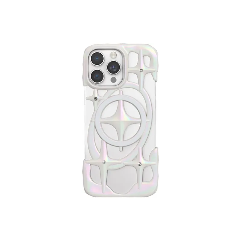 Kingxbar PC Material Powerful Magnetic Phone Case Compatible With Apple 16 Collection-4