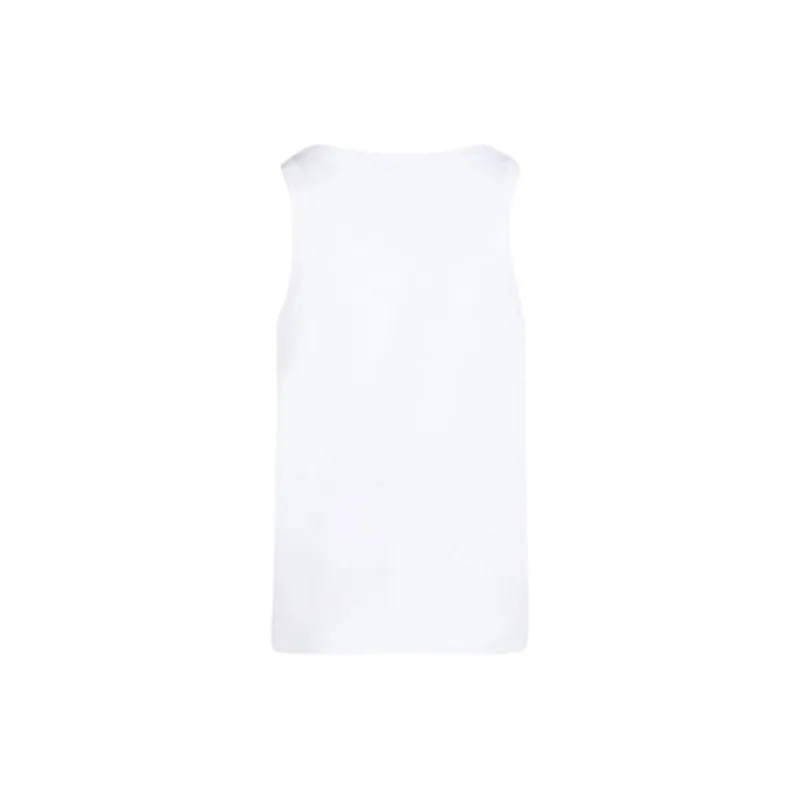 PRADA Triangle Logo Crewneck Tank Top-1