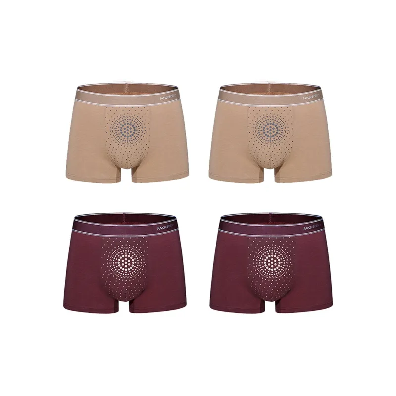 Cotton Gene Underpants Men's Combo Set-4