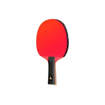 TIBHAR 8 Stars Ping Pong Paddles Unisex Pure Wood Black/Red
