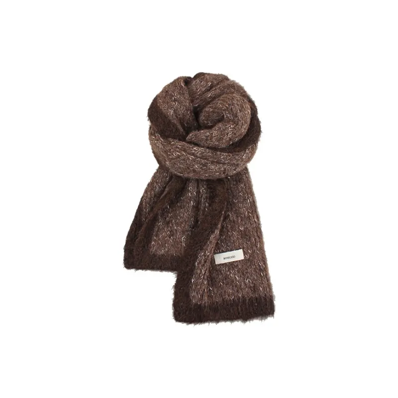 STUFFER Contains Wool Knit Scarves Unisex-10