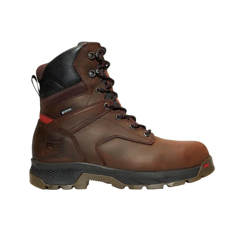 Timberland TiTan Water-Resistant Wear-Resistant Slip-Resistant Short Outdoor Boots Men's Tan-1