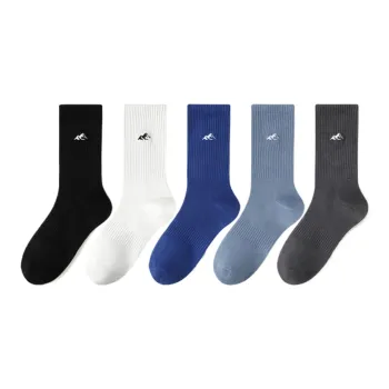 Yalu Mid Calf Socks Men's 5 Pack
