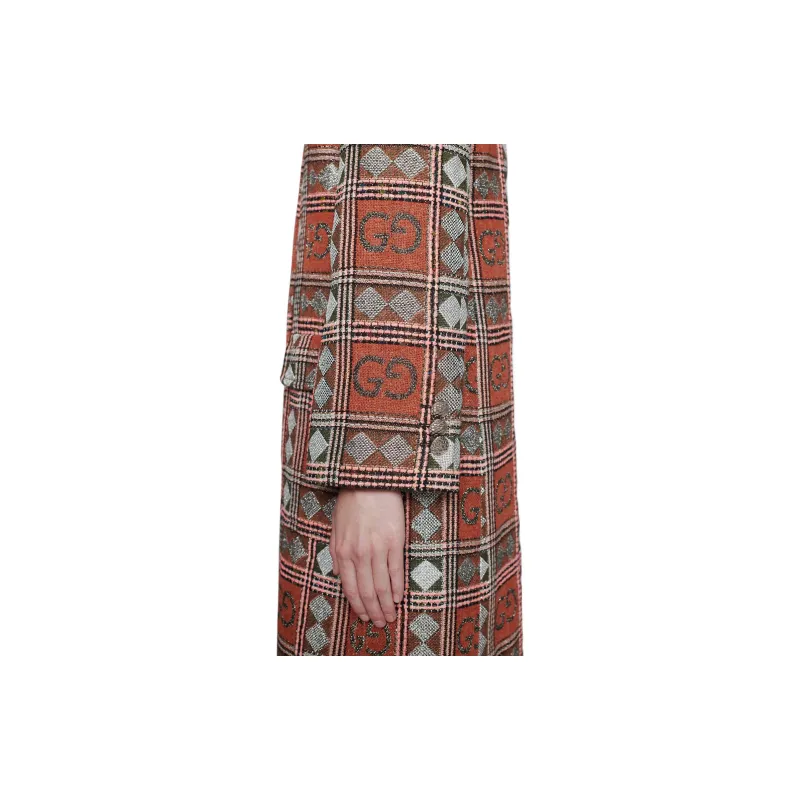 GUCCI Coats Women's Orange-3