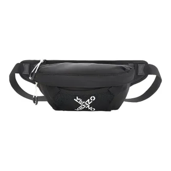 KENZO Polyester Sling Bag, Fanny Pack Small Size Men's Black