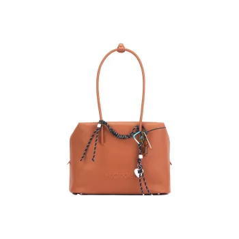HXXXXS Cow Leather Handbag, Shoulder Bag Women's Brown