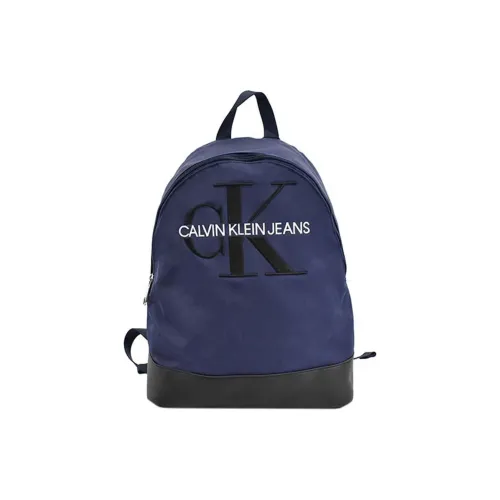 calvin boot KLEIN Nylon Backpack Men's Dark Blue