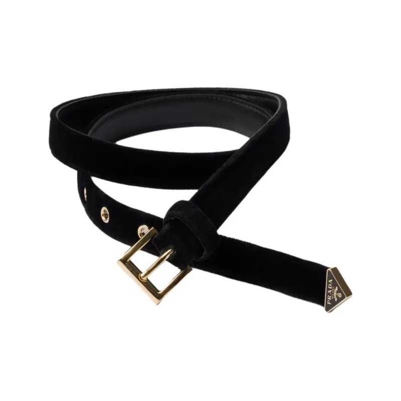 PRADA Velvet Belt-1
