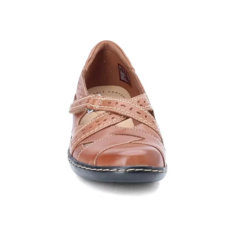 Clarks ASHLAND SPIN Q Casual Single Shoes Women's Brown-2