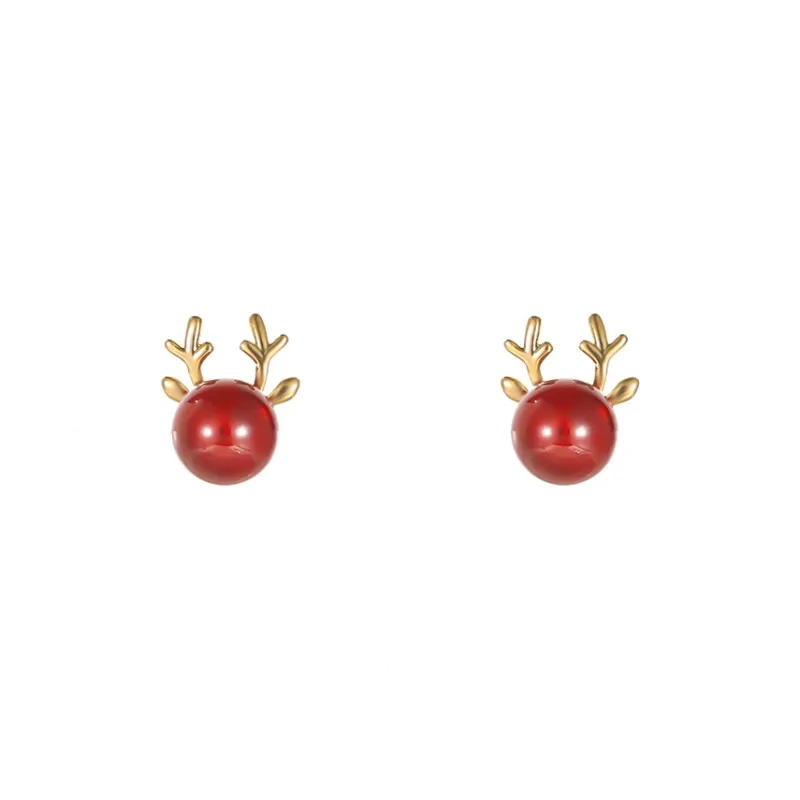 WAW Drip Glaze Stud Earrings Women's-0
