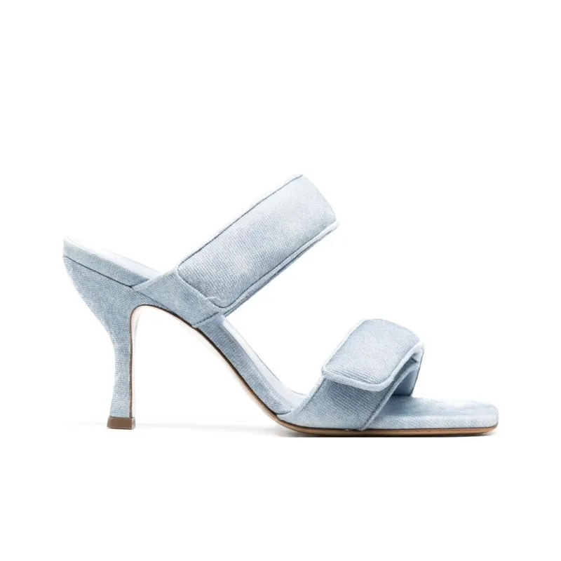 GIABORGHINI Slip-on Touch-strap Mules-1