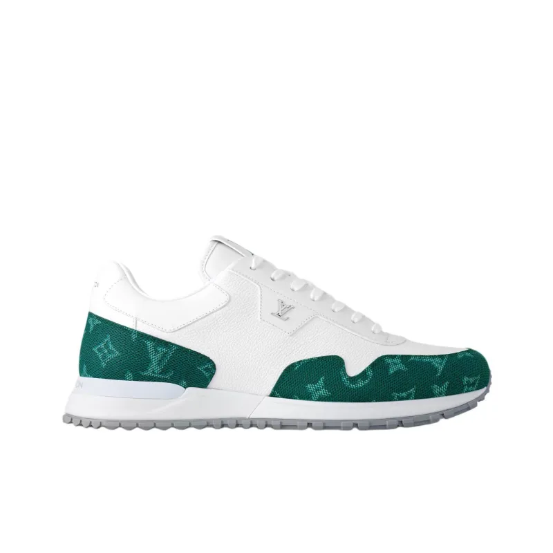 LOUIS VUITTON Run Away Low Top Casual Shoes Men's Green-1