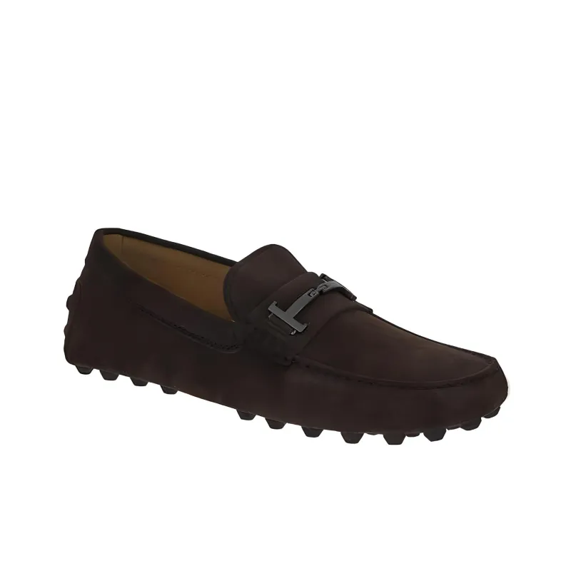 TOD'S Gommino Loafers Men's Brown-2